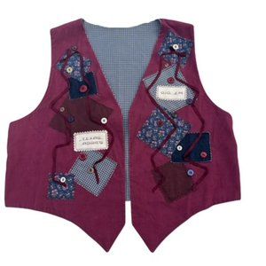 Women's Handmade Texas A&M Vest One Size